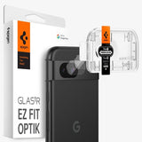 Spigen Google Pixel 8a Kamerabeskyttelsesglas Glas.tR EZ Fit Optik 2-pak Crystal Clear
