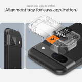 Spigen Google Pixel 8a Kamerabeskyttelsesglas Glas.tR EZ Fit Optik 2-pak Crystal Clear