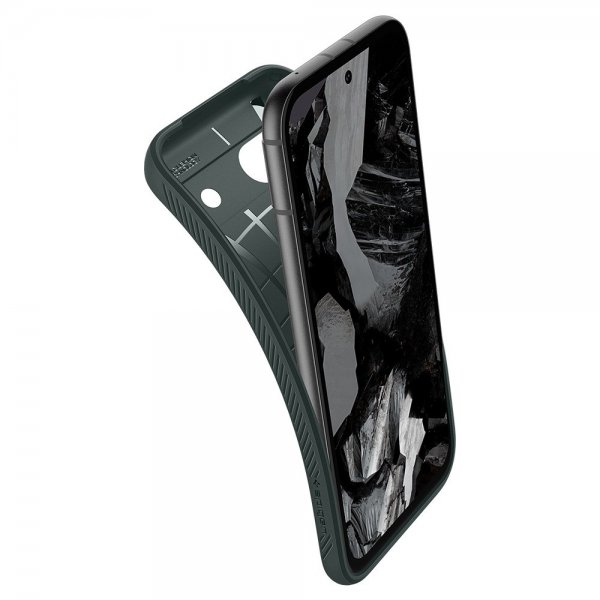 Spigen Google Pixel 8a Cover Liquid Air Abyss Green