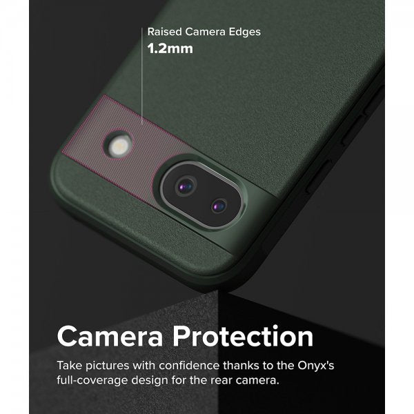 Ringke Google Pixel 8a Cover Onyx Mørkegrøn