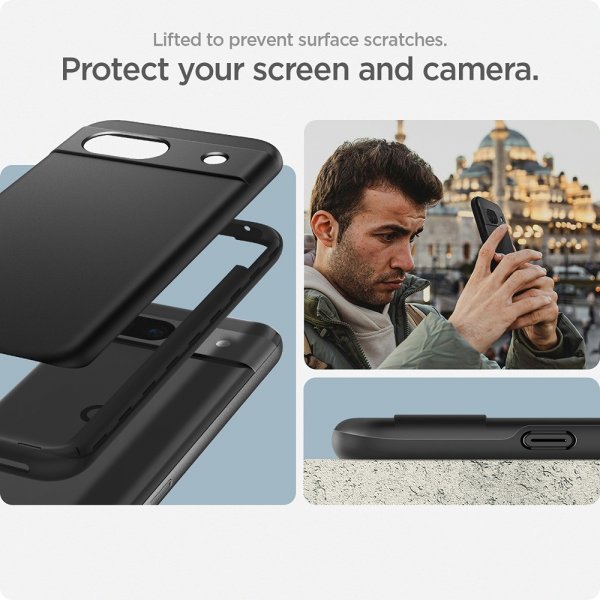 Spigen Google Pixel 8a Cover Thin Fit Sort