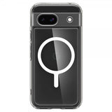Spigen Google Pixel 8a Cover Ultra Hybrid Metal Ring MagFit Hvid
