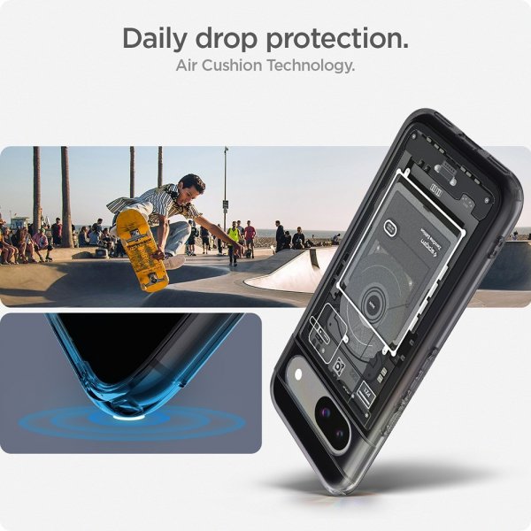 Spigen Google Pixel 8a Cover Ultra Hybrid Zero One Sort