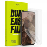 Ringke Google Pixel 8a Skærmbeskyttelse Dual Easy Film 2-pak