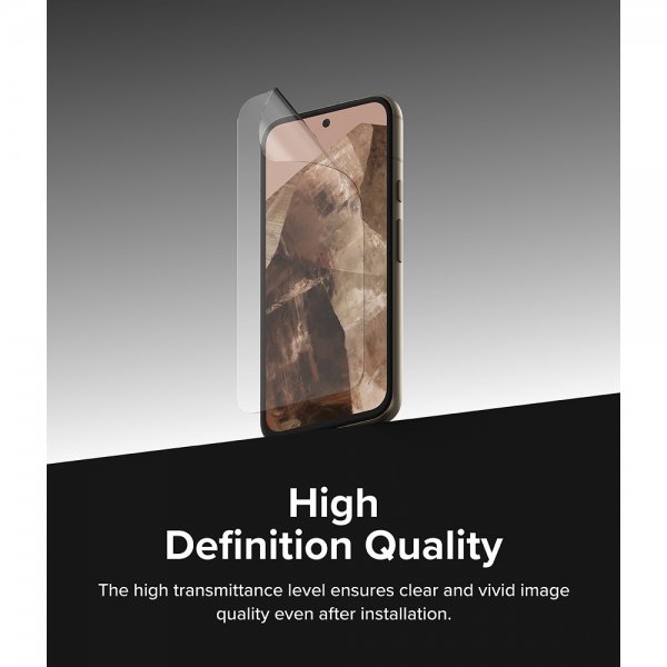 Ringke Google Pixel 8a Skærmbeskyttelse Dual Easy Film 2-pak