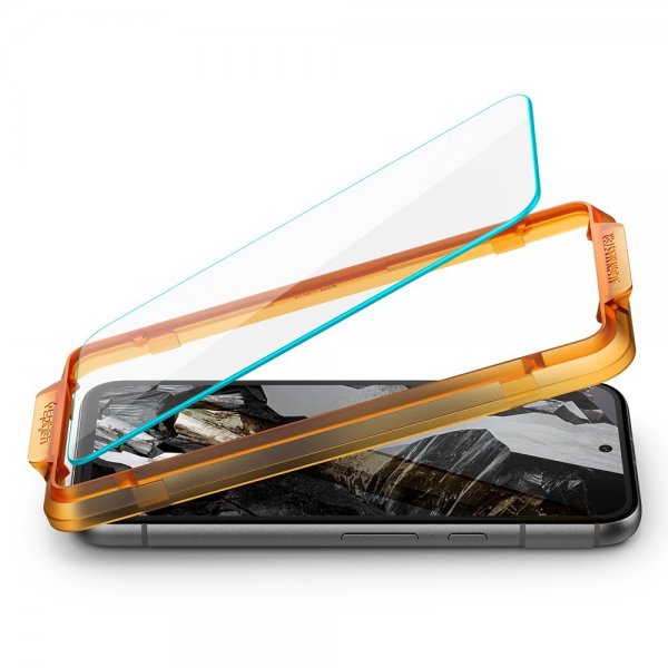 Spigen Google Pixel 8a Skærmbeskyttelse GLAS.tR ALIGNmaster 2-pak