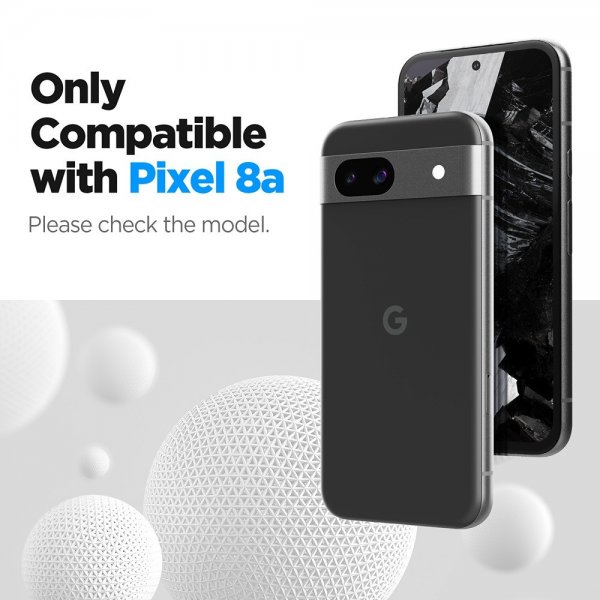 Spigen Google Pixel 8a Skærmbeskyttelse GLAS.tR ALIGNmaster 2-pak