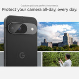 Spigen Google Pixel 9 Kamerabeskyttelsesglas Glas.tR EZ Fit Optik 2-pak