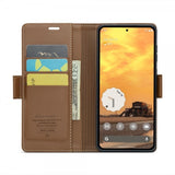 CaseMe Google Pixel 9/Pixel 9 Pro Cover 023 Series Brun