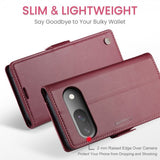 CaseMe Google Pixel 9/Pixel 9 Pro Cover 023 Series Rød