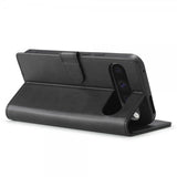 Lc.Imeeke Google Pixel 9/Pixel 9 Pro Etui med Kortrum Stativfunktion Sort