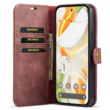Dg.Ming Google Pixel 9/Pixel 9 Pro Etui med aftageligt Cover Rød