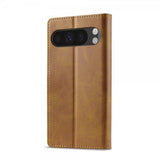 Lc.Imeeke Google Pixel 9/Pixel 9 Pro/Pixel 10/Pixel 10 Pro Cover med Kortlomme Lysebrun