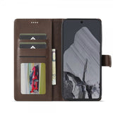 Lc.Imeeke Google Pixel 9/Pixel 9 Pro/Pixel 10/Pixel 10 Pro Cover med Kortlomme Mørkebrun