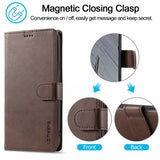 Lc.Imeeke Google Pixel 9/Pixel 9 Pro/Pixel 10/Pixel 10 Pro Cover med Kortlomme Mørkebrun