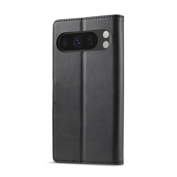 Lc.Imeeke Google Pixel 9/Pixel 9 Pro/Pixel 10/Pixel 10 Pro Cover med Kortlomme Sort