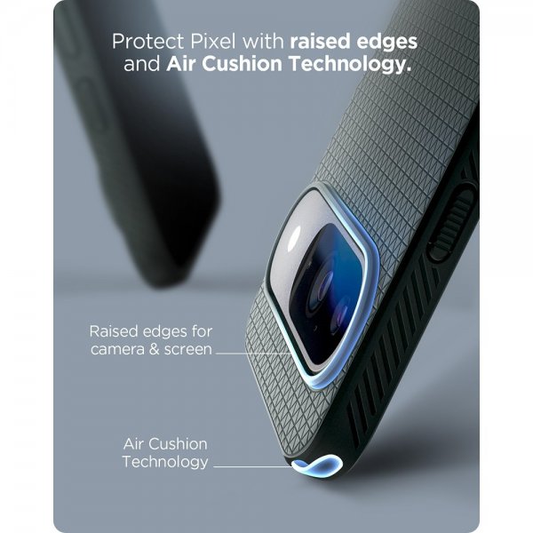 Spigen Google Pixel 9/Pixel 9 Pro Cover Liquid Air Abyss Green