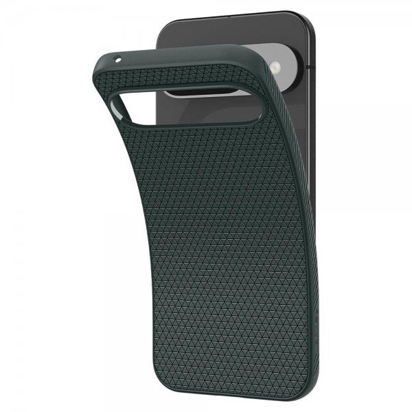 Spigen Google Pixel 9/Pixel 9 Pro Cover Liquid Air Abyss Green