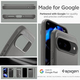 Spigen Google Pixel 9/Pixel 9 Pro Cover Rugged Armor Marble Gray