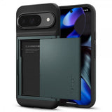 Spigen Google Pixel 9/Pixel 9 Pro Cover Slim Armor CS Abyss Green