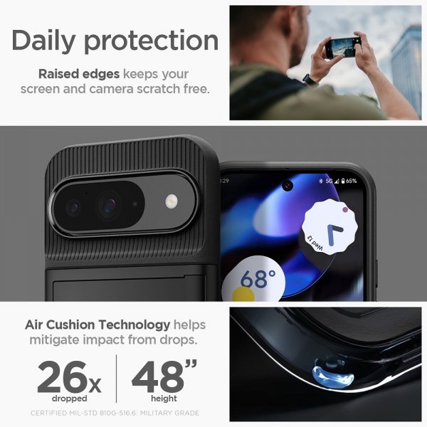 Spigen Google Pixel 9/Pixel 9 Pro Cover Slim Armor CS Sort