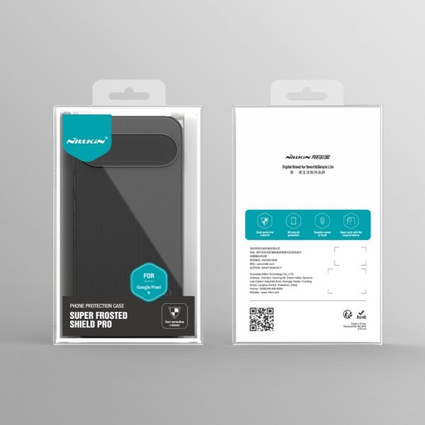 Nillkin Google Pixel 9/Pixel 9 Pro Cover Super Frosted Shield Pro Sort