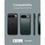 Spigen Google Pixel 9/Pixel 9 Pro Cover Thin Fit Abyss Green