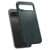 Spigen Google Pixel 9/Pixel 9 Pro Cover Thin Fit Abyss Green