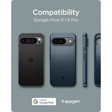 Spigen Google Pixel 9/Pixel 9 Pro Cover Thin Fit Metal Slate