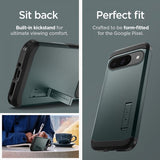 Spigen Google Pixel 9/Pixel 9 Pro Cover Tough Armor Abyss Green