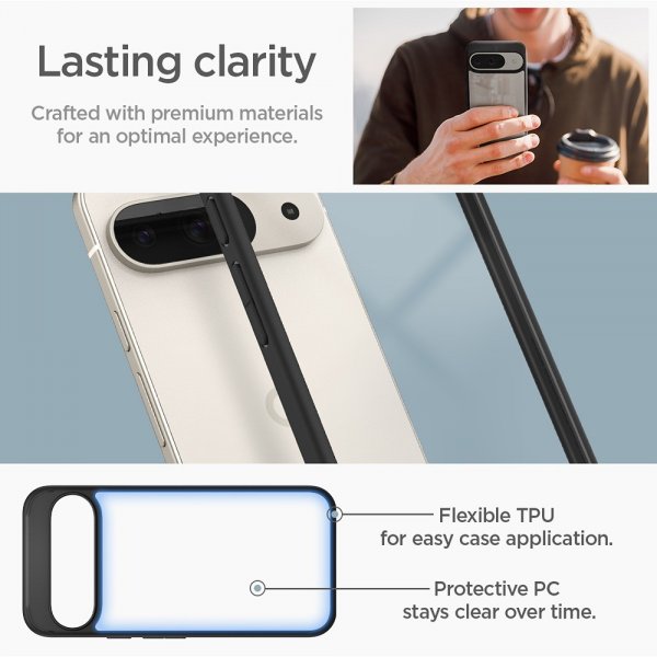 Spigen Google Pixel 9/Pixel 9 Pro Cover Ultra Hybrid Mat Sort