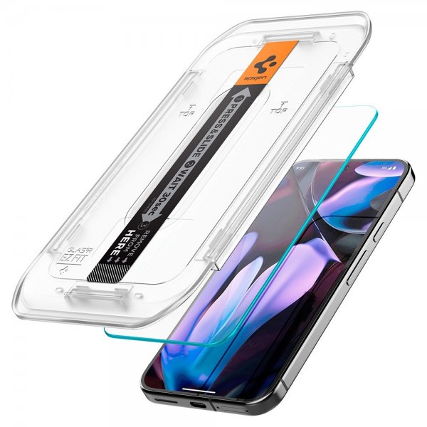 Spigen Google Pixel 9/9 Pro/Pixel 10/10 Pro Skærmbeskyttelse GLAS.tR EZ Fit 2-pak