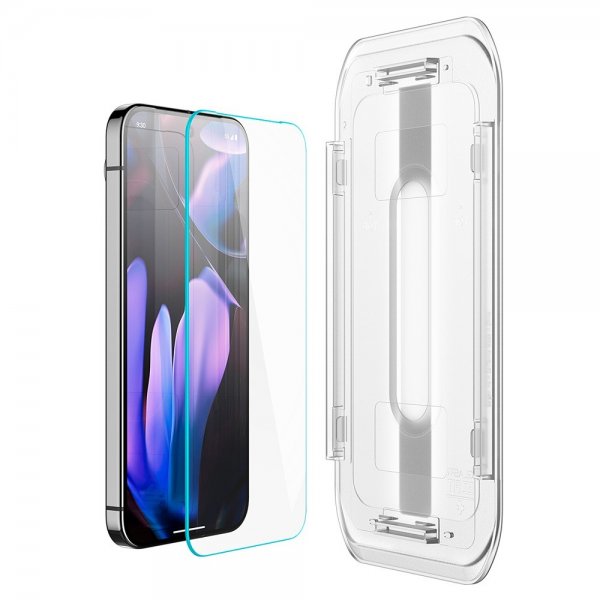 Spigen Google Pixel 9/9 Pro/Pixel 10/10 Pro Skærmbeskyttelse GLAS.tR EZ Fit 2-pak