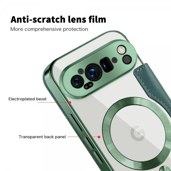 Google Pixel 9 Pro Cover MagSafe Grøn