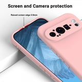 Google Pixel 9 Pro Cover med Rem Silikone Rosa