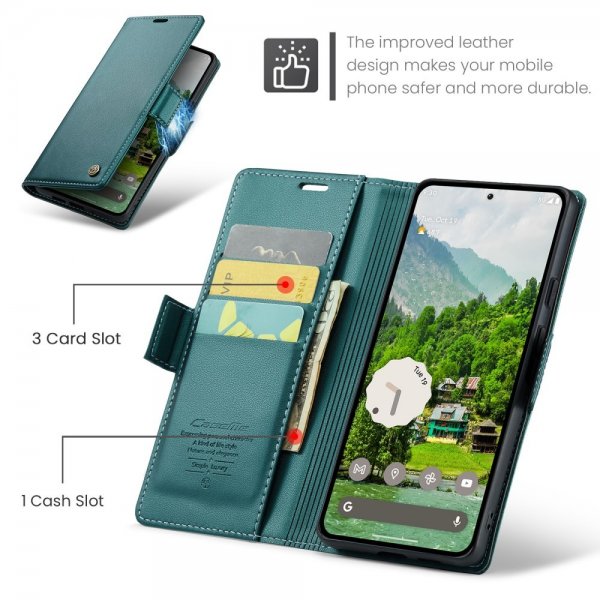 CaseMe Google Pixel 9 Pro XL Etui 023 Series Grøn