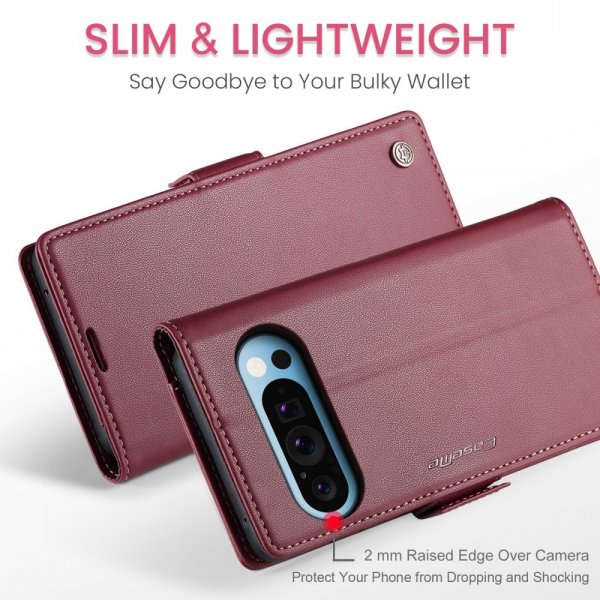 CaseMe Google Pixel 9 Pro XL Cover 023-serien Rød