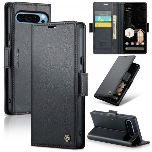 CaseMe Google Pixel 9 Pro XL Etui 023-serien Sort