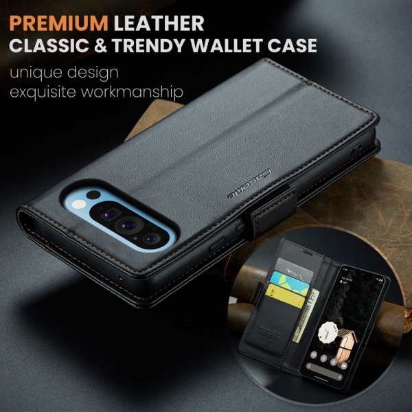 CaseMe Google Pixel 9 Pro XL Etui 023-serien Sort