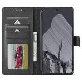 Lc.Imeeke Google Pixel 9 Pro XL Etui med Kortlomme Standfunktion Sort