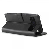 Lc.Imeeke Google Pixel 9 Pro XL Etui med Kortlomme Standfunktion Sort