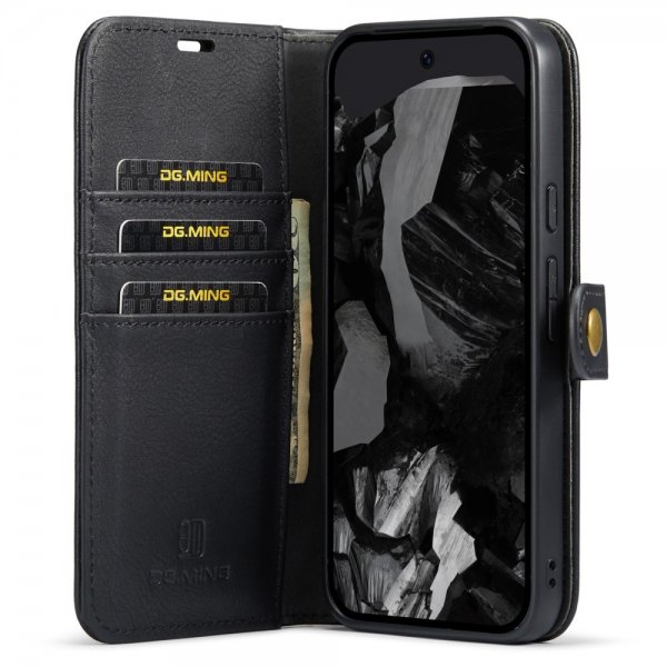 Dg.Ming Google Pixel 9 Pro XL Etui med aftageligt Cover Sort
