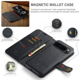 Dg.Ming Google Pixel 9 Pro XL Etui med aftageligt Cover Sort