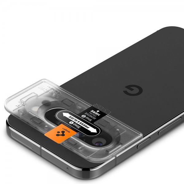 Spigen Google Pixel 9 Pro XL Kamerabeskyttelsesglas.tR EZ Fit Optik 2-pak