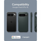 Spigen Google Pixel 9 Pro XL Cover Liquid Air Abyss Green