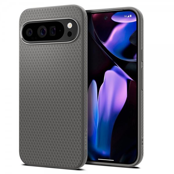Spigen Google Pixel 9 Pro XL Cover Liquid Air Marble Gray