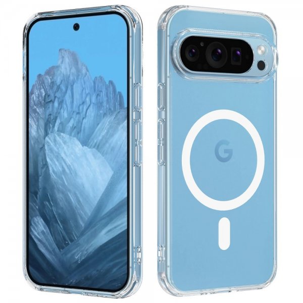 Google Pixel 9 Pro XL Cover MagSafe Gennemsigtig