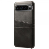 Google Pixel 9 Pro XL Cover med to Kortlommer Sort