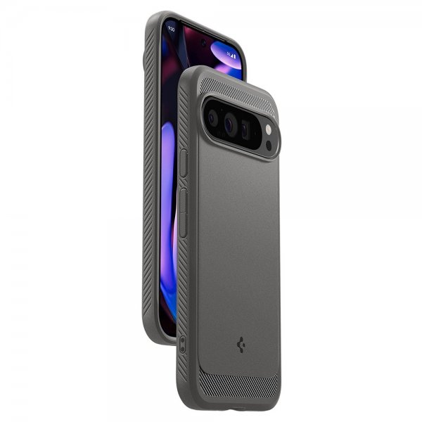 Spigen Google Pixel 9 Pro XL Cover Rugged Armor Marble Gray
