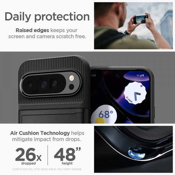 Spigen Google Pixel 9 Pro XL Cover Slim Armor CS Sort